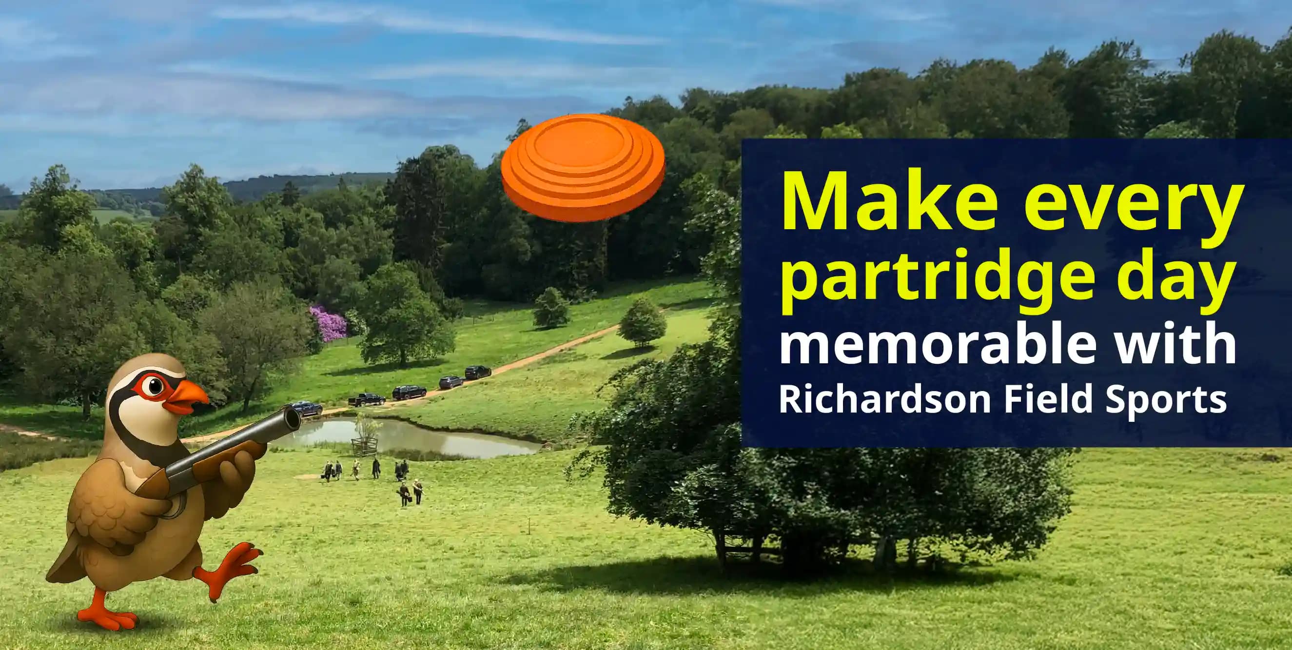 Experience unforgettable partridge days with Richardson Field Sports